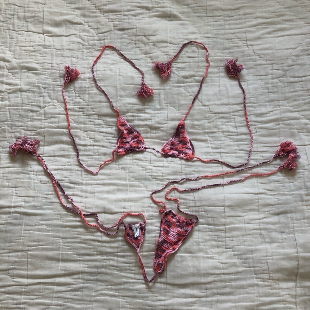 Andi Bagus Pink Scandalous Bikini Set